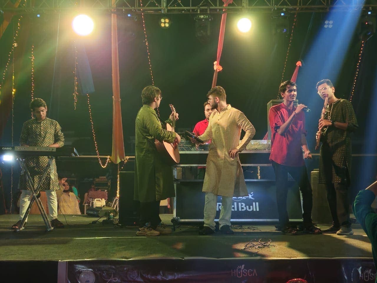 Pair on Stage finished 5th at Inter IIT Cult Meet 7.0